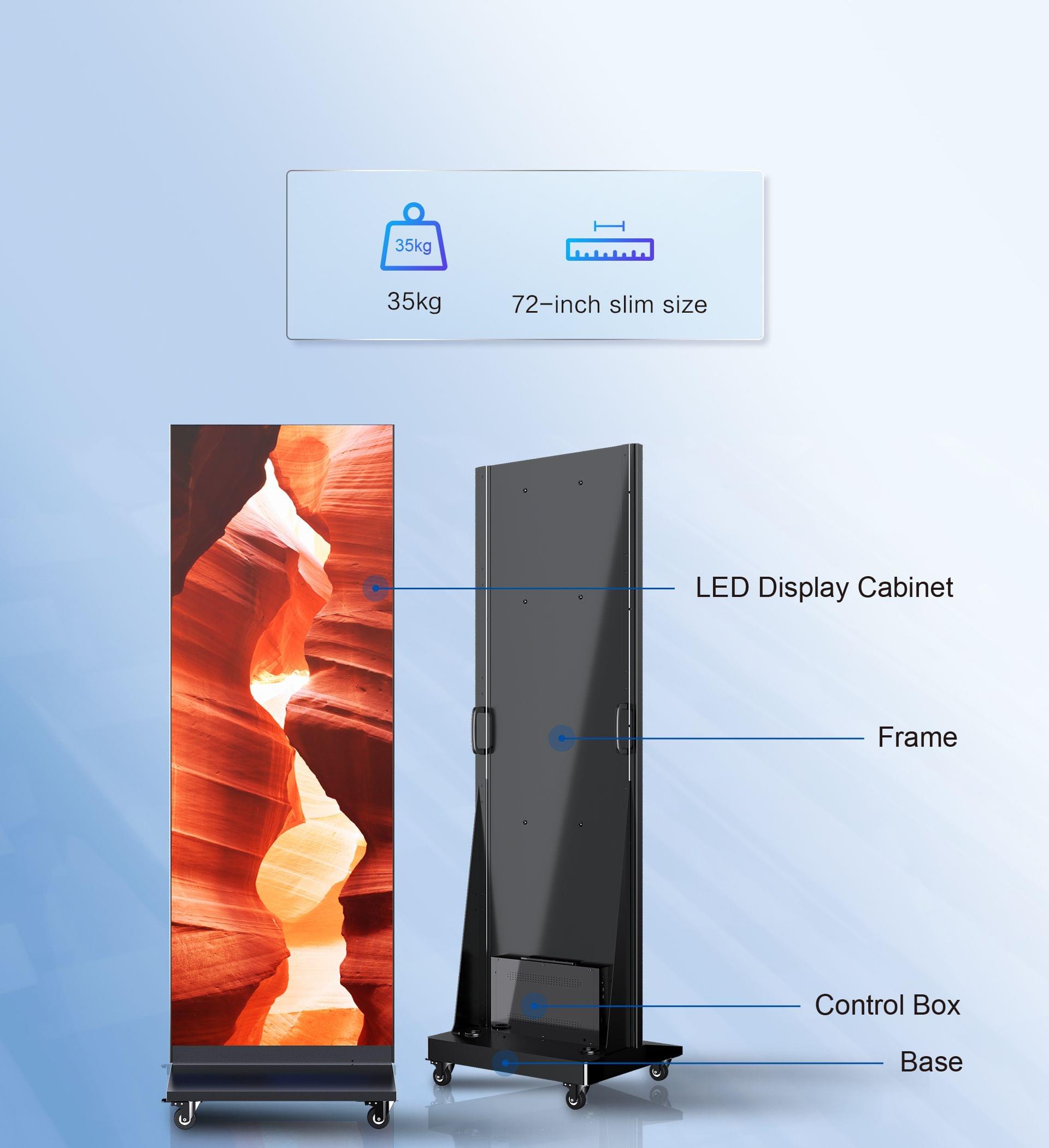 Intelligent HD LED Poster