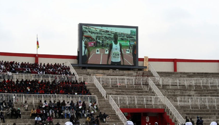 アフリカ陸上競技選手権スタジアム スポーツ LED ディスプレイ スクリーン