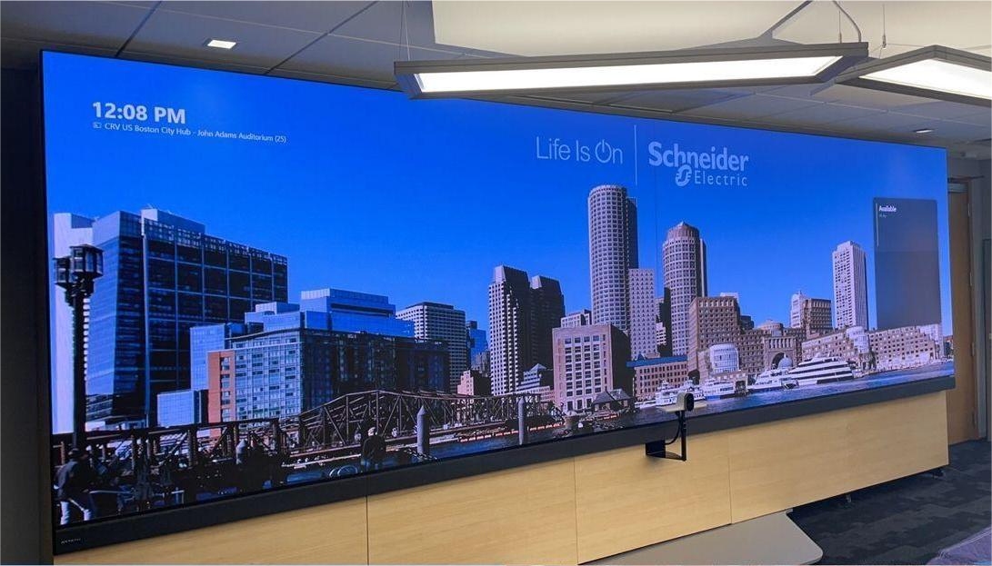 Schneider Meeting Room in Boston USA Conference All-in-one LED Display