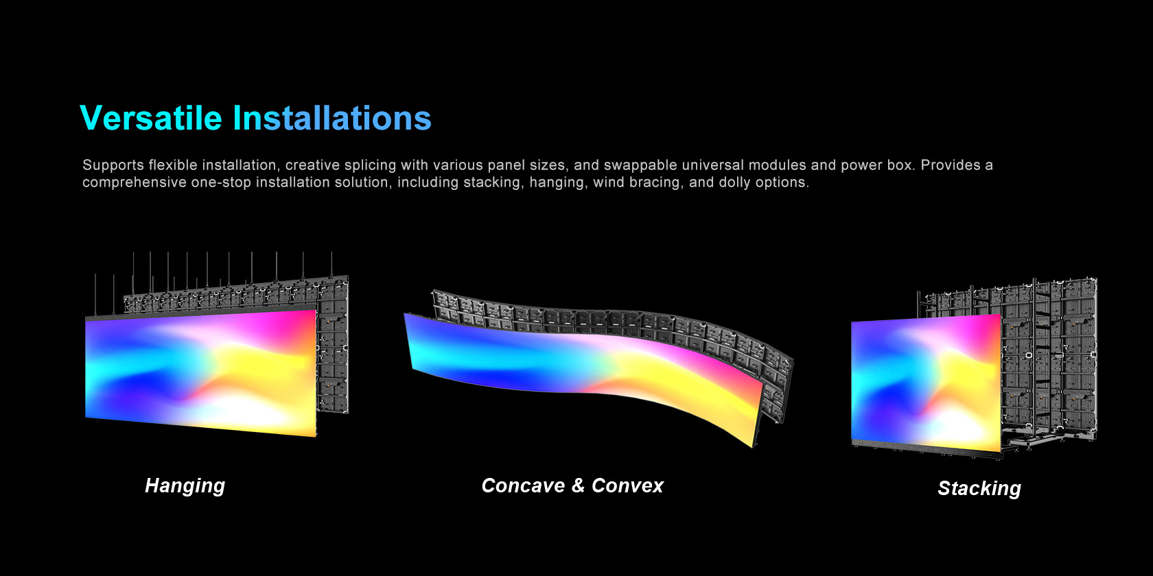 outdoor stage led screen 